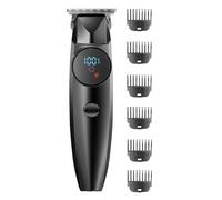 Quorvex Tondeuse À Barbe Homme - Tondeuse Sans Fil Avec Poignée Ergonomique - Batterie Longue Durée Appareil Silencieux Pour Coiffure & Soins Personnels