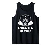 Quote Relaxation qi-Gong Simple Smile It's qi Time Qigong Débardeur