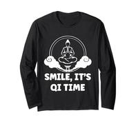 Quote Relaxation qi-Gong Simple Smile It's qi Time Qigong Manche Longue