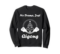 Quote Sport Minimalist Relaxation qi Gong Simple Qigong Sweatshirt