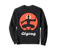 Quote Sport Minimalist Relaxation qi Gong Simple Qigong Sweatshirt