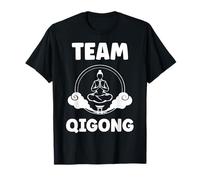 Quote Sport Minimalist Relaxation qi Gong Simple Team Qigong T-Shirt