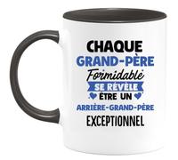 quotedazur - Mug Chaque Grand-père Formidable Se Révèle Être Un Arrière-grand-père Exceptionnel - Cadeau Futur Arrière-grand-père - Surprise Annonce Grossesse Garçon/Fille Naissance Bébé Gender Reveal