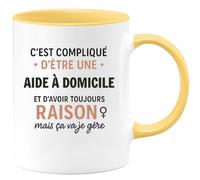 quotedazur - Mug Futur Pépé en 2025 Chargement En Cours - Tasse Cadeau Annonce naissance Homme - Rose/Céramique