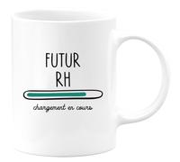 quotedazur - Mug Futur Rh Chargement En Cours - Blanc/Céramique