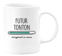 quotedazur - Mug Futur Tonton - Blanc/Céramique