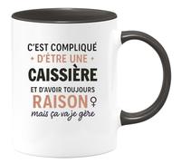 quotedazur - Mug Future Demi-soeur en 2025 Chargement En Cours - Tasse Cadeau Annonce naissance Femme - Blanc/Céramique