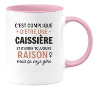 quotedazur - Mug Future Demi-soeur en 2025 Chargement En Cours - Tasse Cadeau Annonce naissance Femme - Bleu/Céramique
