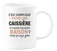 quotedazur - Mug Future Nièce en 2025 Chargement En Cours - Tasse Cadeau Annonce naissance Femme - Vert/Céramique