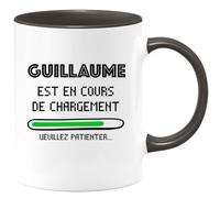 quotedazur - Mug Guillaume Est En Cours De Chargement Veuillez Patienter Noir/Céramique