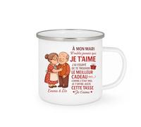 quotedazur - Mug Humour À Mon Mari, Je T'aime. T'offre Ce Cadeau Une Tasse Unique Et Pleine D'amour. Tendre Pour Avec Personnalisée Idéale