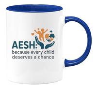 quotedazur - Mug Humour AESH : because every child deserves a chance - Cadeau AESH Femme