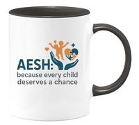 quotedazur - Mug Humour AESH : because every child deserves a chance - Cadeau AESH Femme