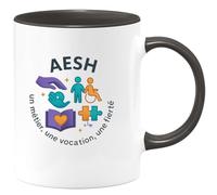 quotedazur - Mug Humour AESH : un métier, une vocation, une fierté - Cadeau AESH Femme