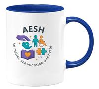 quotedazur - Mug Humour AESH : un métier, une vocation, une fierté - Cadeau AESH Femme