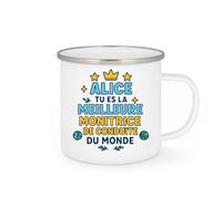 quotedazur - Mug Humour Alice, Meilleure Monitrice De Conduite Du Monde, Cadeau Unique - Cadeau Parfait Tasse Originale Pour Monitrice De Conduite