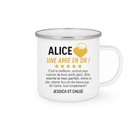 quotedazur - Mug Humour Alice, Une Amie En Or Pour Cuisiner De Bons Plats. Elle Mérite Le Mec Parfait, On L'aime Cadeau Tasse Idéale Et Partager