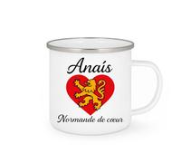quotedazur - Mug Humour Anaïs, Normande De CœUr Cadeau Pour Femme Fière Ses Racines Idée Unique Avec Tasse Personnalisée