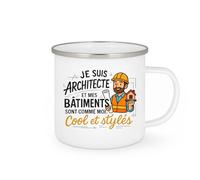 quotedazur - Mug Humour Architecte Cool Et Stylé, Mes Bâtiments Reflètent Ma Passion Unique Idée Cadeau Originale Tasse Durable Pour