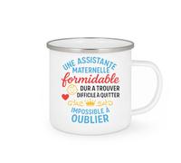 quotedazur - Mug Humour Assistante Maternelle Formidable, Difficile À Trouver, Impossible À Oublier - Cadeau Unique Tasse Pour Assistante Maternelle Exceptionnelle