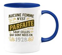 quotedazur - Mug Humour Aucune Femme N'est Parfaite Sauf Celles Nées En 1928 Idée Cadeau Anniversaire 97 Ans