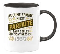 quotedazur - Mug Humour Aucune Femme N'est Parfaite Sauf Celles Nées En 1930 Idée Cadeau Anniversaire 95 Ans