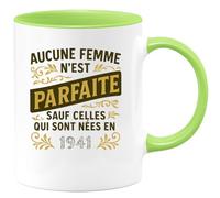 quotedazur - Mug Humour Aucune Femme N'est Parfaite Sauf Celles Nées En 1941 Idée Cadeau Anniversaire 84 Ans