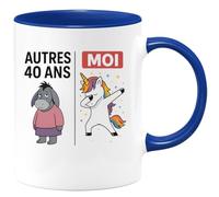 quotedazur - Mug Humour Autres 40 Ans Moi - Cadeau D'anniversaire Unique Pour Homme Avec Tasse Personnalisée