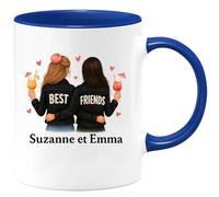quotedazur - Mug Humour Be Friends Suzanne Et Emma Cadeau Personnalisé Pour Amies Idée Originale Tasse Personnalisée Proches Chic Élégante