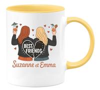 quotedazur - Mug Humour Be Friends Suzanne Et Emma Idée De Cadeau Originale Pour Tasse À Offrir Entre Amies