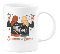quotedazur - Mug Humour Be Friends Suzanne Et Emma Idée De Cadeau Originale Pour Tasse À Offrir Entre Amies