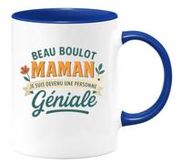 quotedazur - Mug Humour Beau Boulot Maman, Je Suis Devenu Une Personne Géniale - Cadeau Parfait Tasse Pour Maman Célébrer Réussite Unique