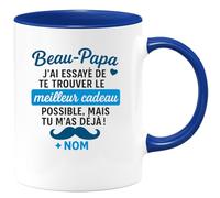 quotedazur - Mug Humour Beau-papa, J'ai Cherché Le Meilleur Cadeau Possible, Mais Tu L'as Déjà Nom Idée Originale Tasse Pour Unique