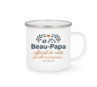 quotedazur - Mug Humour Beau-Papa officiel de cette famille recomposée - Cadeau Beau-Papa Homme