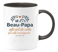 quotedazur - Mug Humour Beau-Papa officiel de cette famille recomposée - Cadeau Beau-Papa Homme