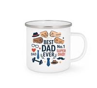 quotedazur - Mug Humour Best Dad Ever I Father Adam Louise Anna Léo No 1 Super Cadeau Parfait Pour Papa Tasse Personnalisée Et Originale