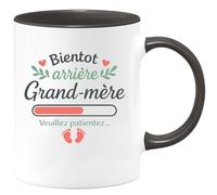 quotedazur - Mug Humour Bientôt Arrière-Grand-Mère, Patience Requise Pour Ce Nouveau Rôle Unique Cadeau Original Tasse Personnalisée Future
