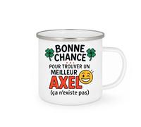 quotedazur - Mug Humour Bonne Chance Pour Trouver Un Meilleur Axel Que Moi, Impossible Idée Cadeau Parfaite Tasse Humoristique Unique