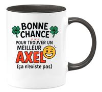 quotedazur - Mug Humour Bonne Chance Pour Trouver Un Meilleur Axel Que Moi, Impossible Idée Cadeau Parfaite Tasse Humoristique Unique