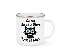 quotedazur - Mug Humour Ça Va Je Vais Bien Tout Cadeau Original Pour Tasse Motivante Et Positive Au Quotidien