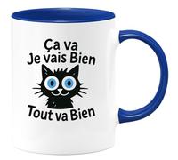 quotedazur - Mug Humour Ça Va Je Vais Bien Tout Cadeau Original Pour Tasse Motivante Et Positive Au Quotidien