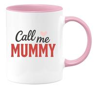 quotedazur - Mug Humour Call Me Mummy Cadeau Spécial Pour Maman, Tasse Tendance Et Unique Idéal Personnalisée Originale Élégante