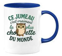 quotedazur - Mug Humour Ce Jumeau C'est Vraiment Le Plus Chouette Du Monde - Un Cadeau Tasse Parfait Pour Votre Frère Préféré
