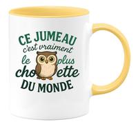 quotedazur - Mug Humour Ce Jumeau C'est Vraiment Le Plus Chouette Du Monde - Un Cadeau Tasse Parfait Pour Votre Frère Préféré