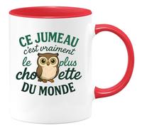 quotedazur - Mug Humour Ce Jumeau C'est Vraiment Le Plus Chouette Du Monde - Un Cadeau Tasse Parfait Pour Votre Frère Préféré