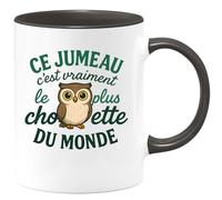 quotedazur - Mug Humour Ce Jumeau C'est Vraiment Le Plus Chouette Du Monde - Un Cadeau Tasse Parfait Pour Votre Frère Préféré