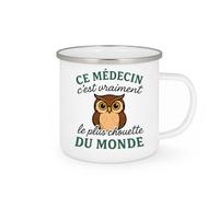 quotedazur - Mug Humour Ce Médecin C'est Vraiment Le Plus Chouette Du Monde - Cadeau Parfait Tasse Pour Médecin Apprécié Et Unique