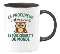 quotedazur - Mug Humour Ce Procureur Est Vraiment Le Plus Chouette Du Monde, Un Cadeau Parfait Idée Originale Tasse Pour Au Top Et Apprécié