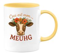 quotedazur - Mug Humour Ceci Est Mon ... Meuhg - Cadeau Original Tasse Humour Pour Homme Unique Et Fun