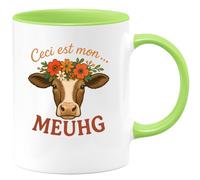 quotedazur - Mug Humour Ceci Est Mon ... Meuhg - Cadeau Original Tasse Humour Pour Homme Unique Et Fun
